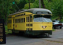 TCRT PCC streetcar