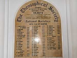 Theosophical Society.