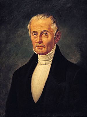 Valentín Gómez Farías, portrait