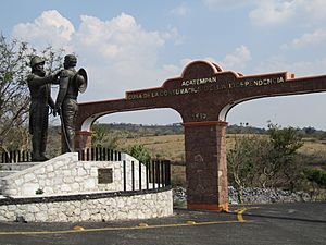 Abrazo de Acatempan, Teloloapan, Guerrero