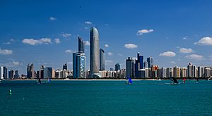 Abu dhabi skylines 2014