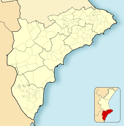 Camino de Beniel is located in Province of Alicante