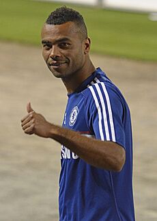 Ashley Cole Chelsea vs AS-Roma 10AUG2013