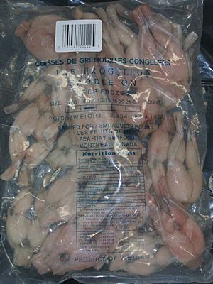 Bag of frogs legs