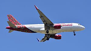 Batik Air Airbus A320 PK-LUV Perth 2022 (01)