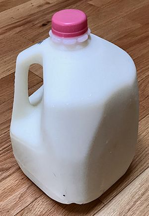 Bottle of milk