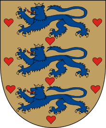 Coat of arms of Denmark.svg