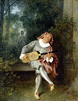 Jean-Antoine Watteau - Mezzetin