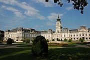 Keszthely Festetics Schloss Gartenseite