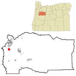 Location in Oregon