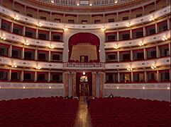 Livorno -Teatro Goldoni- interno