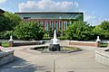 MSU Water Fountain Behind Plant Biology Lab