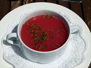 Melonensuppe