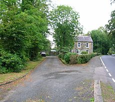 Monkredding's old main entrance, North Ayrshire