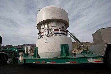 Nuclear waste container 2010 nevada