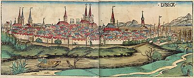 Nuremberg chronicles f 265-66 (Lubeca)