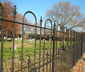 Old Gravesend Cem fence jeh