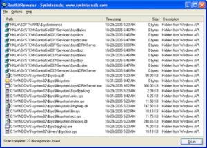 RootkitRevealer