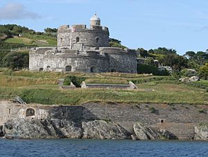 St Mawes from sea