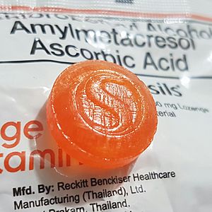 Strepsils orange one lozenge