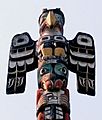 Thunderbird on Totem Pole