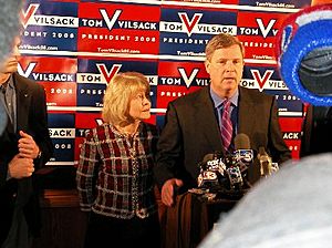 Tom Vilsack withdrawal