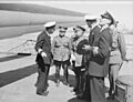 Turkish Military Mission With Western Mediterranean Fleet. 9 April 1943, on Board HMS Nelson, the Turkish Military Mission; Led by General Salih Omurtag and Consisting of 18 Senior Turkish Army and Air Force Of A16197