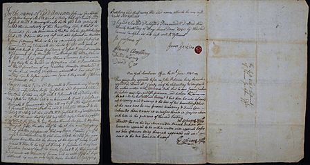 1740 Goshen, NY Will of James Jackson