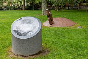 Brown University Slavery memorial