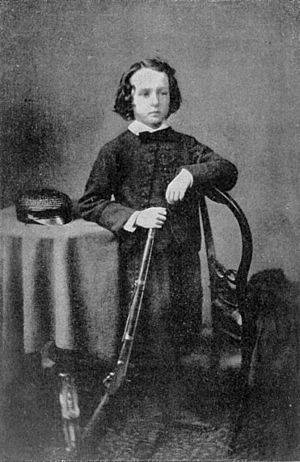 Cecil Rhodes as a boy