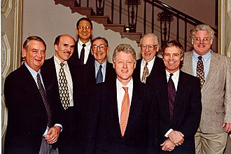 Clinton&1998NobelLaureates