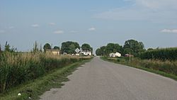 Approaching Cornettsville from the west