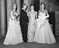 Evening gowns, 1947