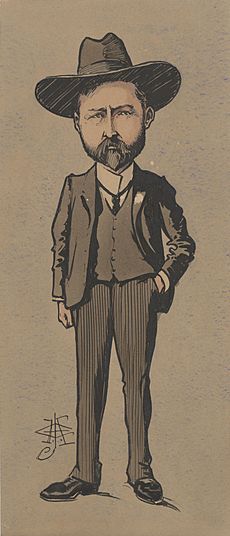 George Pearce cartoon