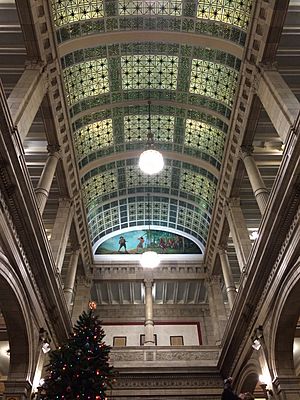 Hardin County Courthouse Ceiling