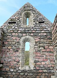 Iona Nunnery - church detail