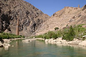 Minaret of Jam, Shahrak District