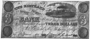 Kirtland Safety Society bank note