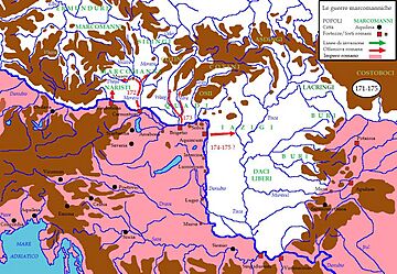 Marcomannia e Sarmatia 171-175 dC