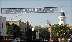 Marfa Texas Weber Furlong Banner