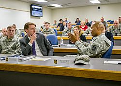 Missouri's secretary of state visits Fort Leonard Wood 131119-A-WN220-245