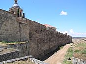 Muralla interior de Ciudad Rodrigo (desde la puerta de Amayuelas al oeste)