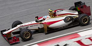 Narain Karthikeyan 2012 Malaysia FP2