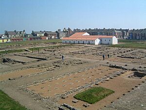 Roman Fort, The Lawe, South Shields, Tyne and Wear - geograph.org.uk - 1416