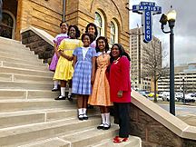 Terri Sewell and 4 Little Girls - 2019