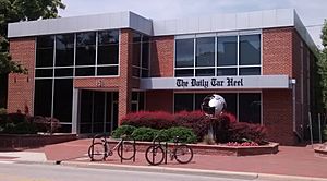 The Daily Tar Heel office