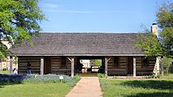 Turner Peters Log Cabin Southeast Elevation