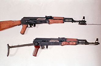 AK-47 and Type 56 DD-ST-85-01269