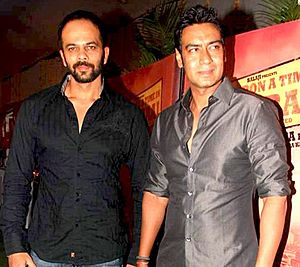 Ajay Devgn and Rohit Shetty