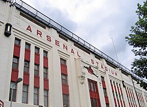 Arsenal Stadium Highbury east facade